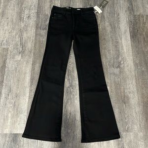 Anthropologie Pilcro and the Letterpress NWT black high-rise bootcut jeans - 25